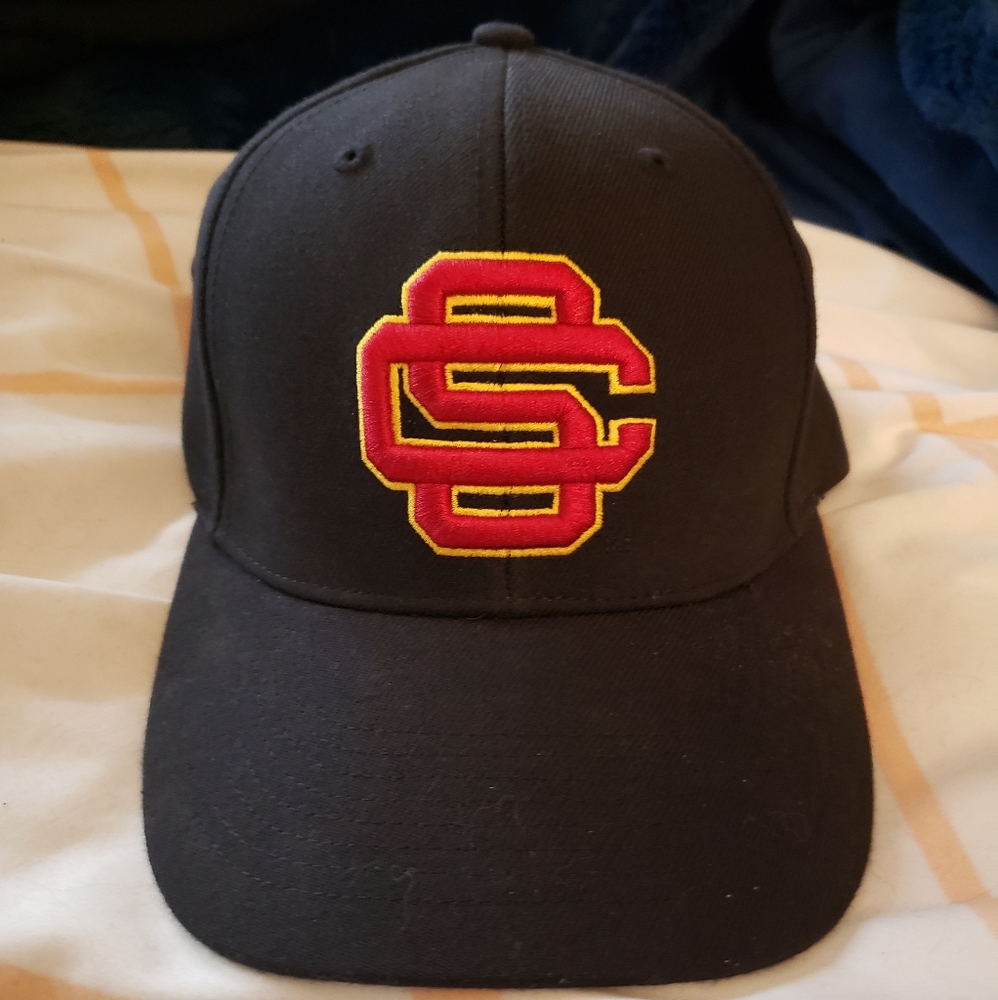 Team Trojan USC SC Fitted Baseball Hat